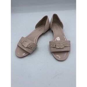Guess Womens Shoes Open Toe Gflace Blush Pink‎ Size 7